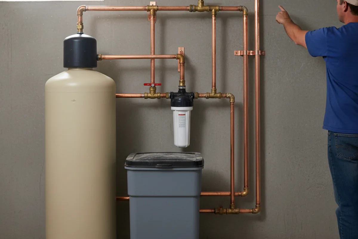 Whole-house water treatment system installed in Hinckley